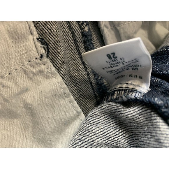 Guess Jeans Doheny Q739P002 Bootcut Flap Pockets Blue Women Size 28x32 - Picture 7 of 8